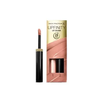Стойкая губная помада и увлажняющий блеск Max Factor Lipfinity, 006 тон always delicate