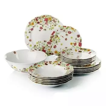 Столовый набор DOMENIK MEADOW 19 предметов