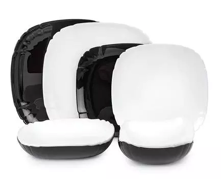 Столовый сервиз LUMINARC ЛОТУСИЯ черно-белая 24 предметов, P8937