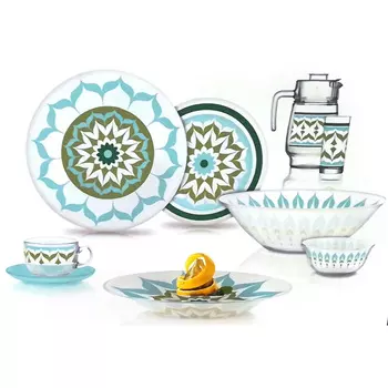 Столовый сервиз LUMINARC МАЛЕНА 44 предмета, P7454