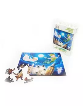 Страна Сказок Фигурный деревянный пазл "Питер Пэн" арт.8229/8334 (мрц 499 руб.)/48 0