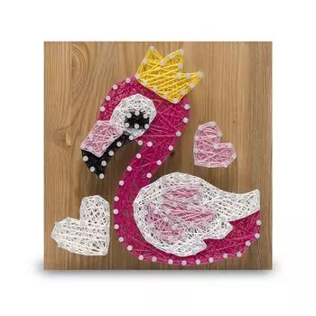 Стринг арт STRING ART LAB SAC003 Фламинго