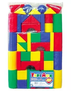 Строительный набоор "Теремок" 49 деталей