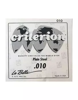 Струна одиночная для акустической и электрогитары LA BELLA CPS010
