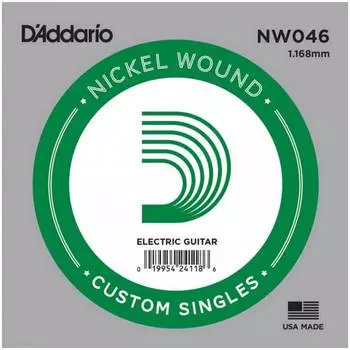 Струна одиночная для электрогитары D'ADDARIO NW046