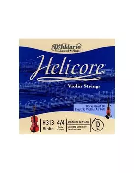 Струна одиночная для скрипки D'ADDARIO H313 4/4 M