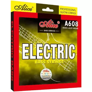 Струны ALICE A608 (4)-M для бас-гитары