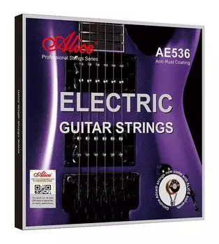 Струны ALICE AE536 -SL для электрогитары