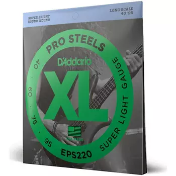 Струны D'ADDARIO EPS220 для бас-гитары