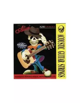 Струны для акустической гитары ALICE A206P-SL