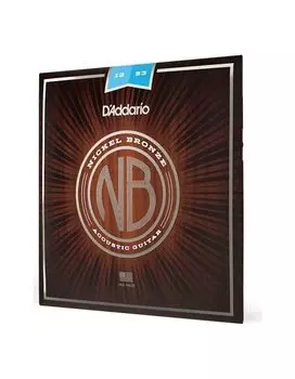 Струны для акустической гитары D'ADDARIO NB1253