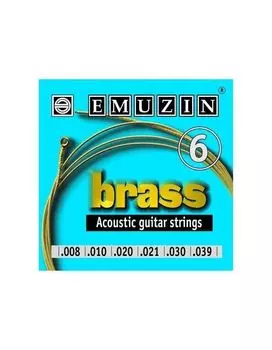 Струны для акустической гитары EMUZIN 6А101