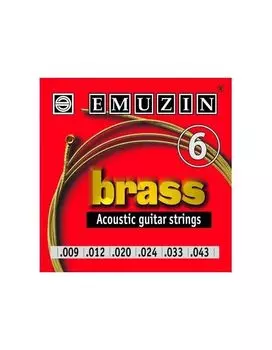 Струны для акустической гитары EMUZIN 6А102