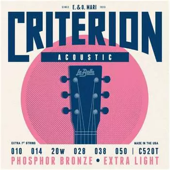 Струны для акустической гитары LA BELLA C5 20T