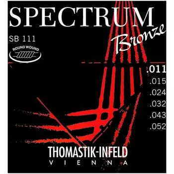 Струны для акустической гитары THOMASTIK SB111