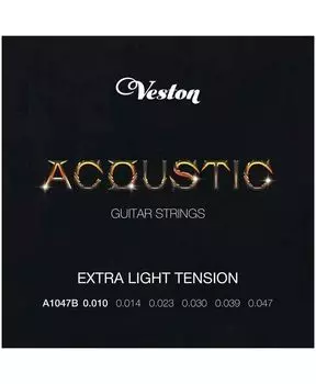 Струны для акустической гитары VESTON A1047 B