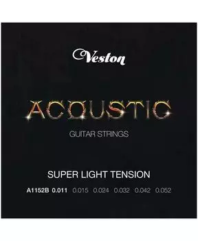Струны для акустической гитары VESTON A1152 B