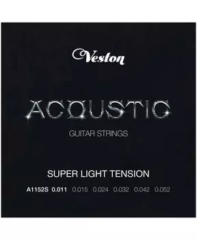 Струны для акустической гитары VESTON A1152 S