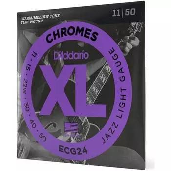 Струны для электрогитары D'ADDARIO ECG24