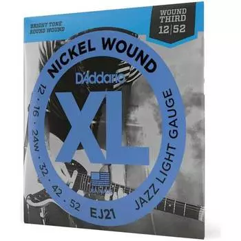Струны для электрогитары D'ADDARIO EJ21