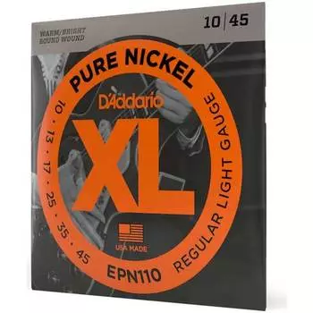 Струны для электрогитары D'ADDARIO EPN110
