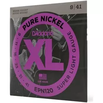Струны для электрогитары D'ADDARIO EPN120