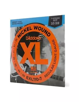 Струны для электрогитары D'ADDARIO EXL110 7
