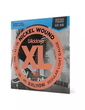 Струны для электрогитары D'ADDARIO EXL110 W