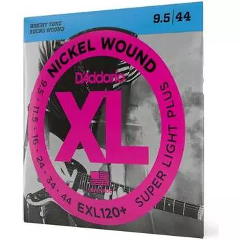 Струны для электрогитары D'ADDARIO EXL120+