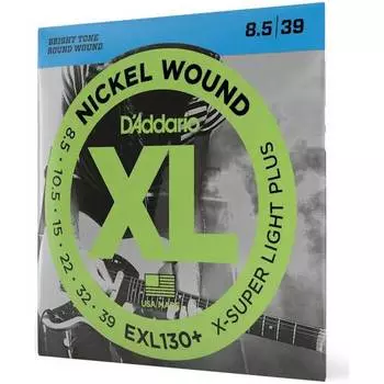 Струны для электрогитары D'ADDARIO EXL130+