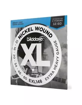 Струны для электрогитары D'ADDARIO EXL148