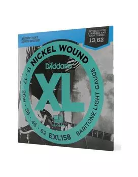 Струны для электрогитары D'ADDARIO EXL158