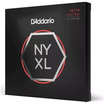 Струны для электрогитары D'ADDARIO NYXL1074