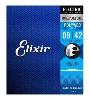 Струны для электрогитары ELIXIR 12000