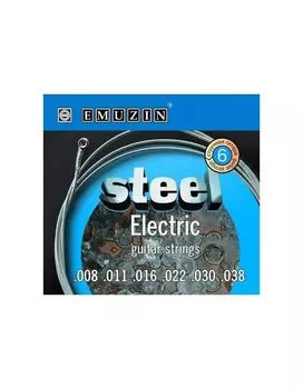 Струны для электрогитары EMUZIN 6S8-38