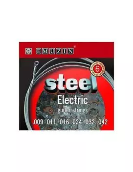 Струны для электрогитары EMUZIN 6S9-42