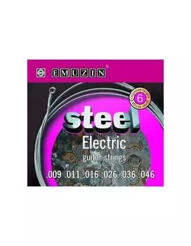 Струны для электрогитары EMUZIN 6S9-46