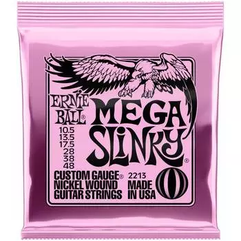 Струны для электрогитары ERNIE BALL 2213 Nickel Wound Slinky Mega 10.5-48