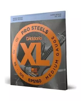 Струны для бас-гитары D'ADDARIO EPS160