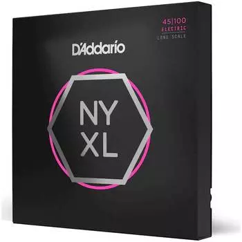 Струны для бас-гитары D'ADDARIO NYXL45100