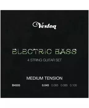 Струны для бас-гитары VESTON B 4505