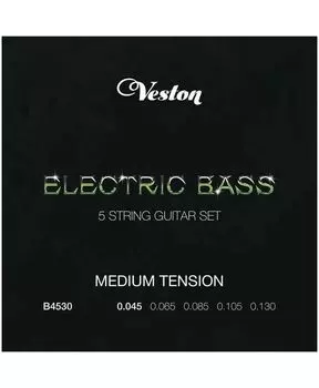 Струны для бас-гитары VESTON B 4530
