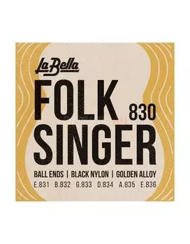 Струны для фолк гитары LA BELLA 830