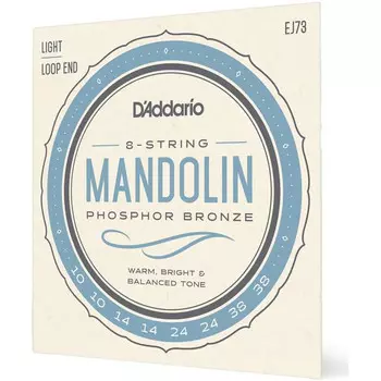Струны для мандолины D'ADDARIO EJ73