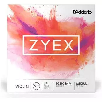 Струны для скрипки D'ADDARIO DZ310 3/4M