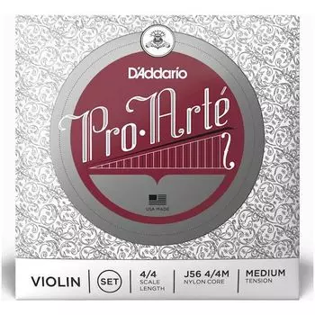 Струны для скрипки D'ADDARIO J56 4/4 M
