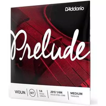 Струны для скрипки D'ADDARIO J810 1/4 M