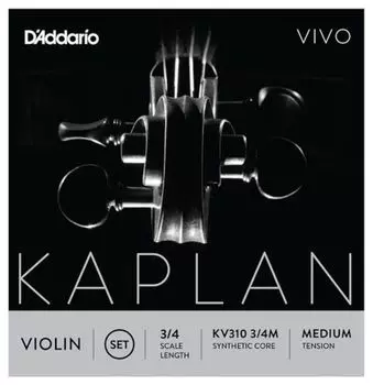 Струны для скрипки D'ADDARIO KV310 3/4 M