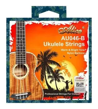 Струны для укулеле баритон ALICE AU046 -B