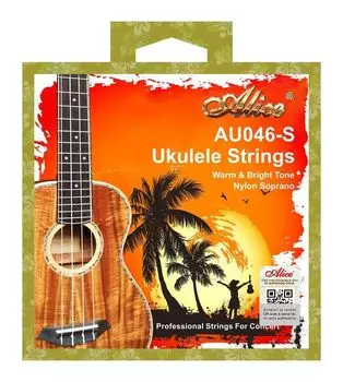 Струны для укулеле сопрано ALICE AU046 -S